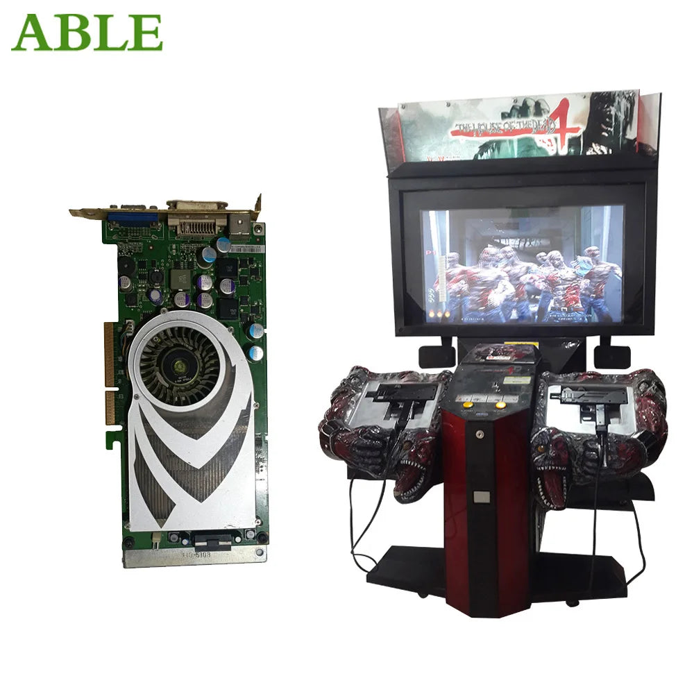 The House Of Dead 4 Arcade Shotting Machine Graphics Card Arcade  Shot Game Machine Repair Replacement Parts