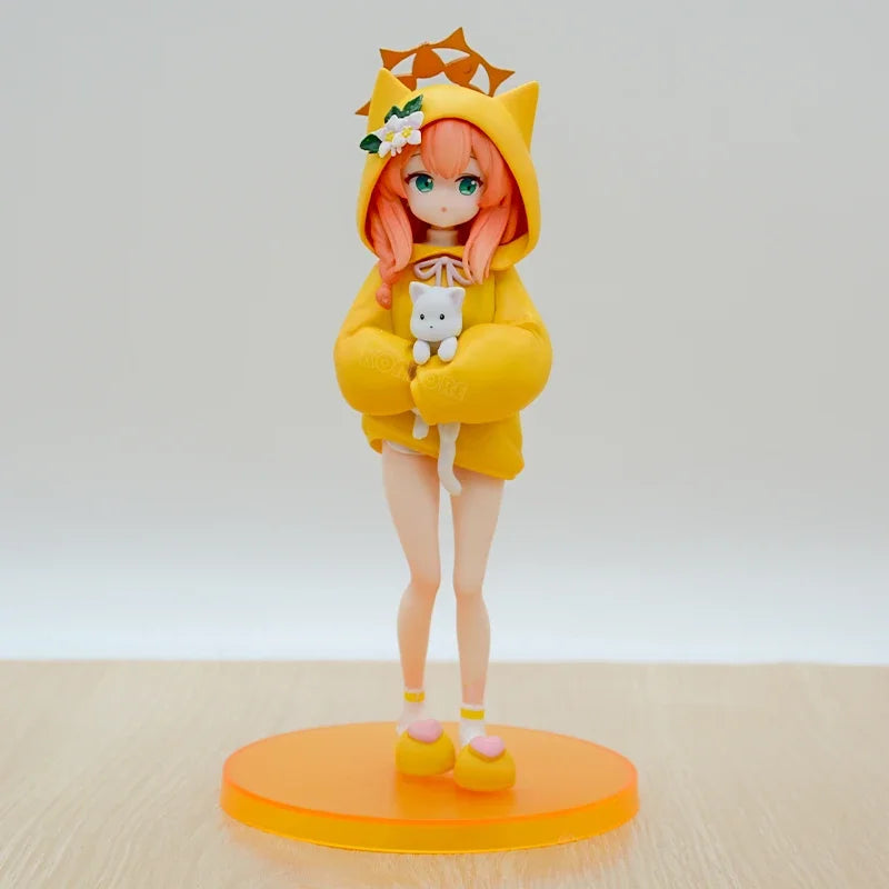 28cm Blue Archive Iochi Mari Anime Figure Yozakura Kirara/Sunaookami Shiroko/Urawa Hanako Action Figure Collectible Model Toys