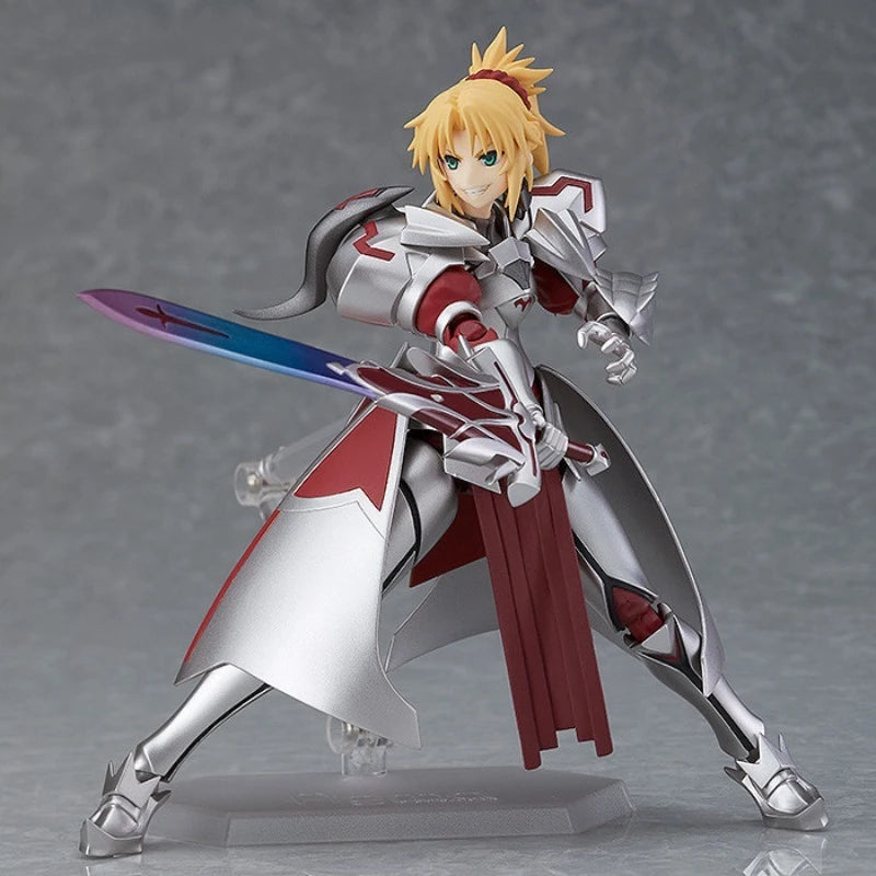 Max Original figma Series《"Saber of 'Red'/Mordred"》Anime Action Figure Assembly Model Toys Collectible Model Ornaments Gifts For