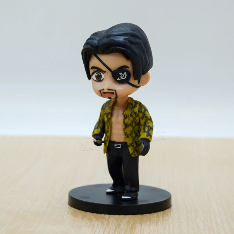 10cm Like A Dragon Majima Goro Anime Figure Ryu ga Gotoku Kiryu Kazuma Action Figure Kasuga Ichiban Figurine Model Doll Toy Gift