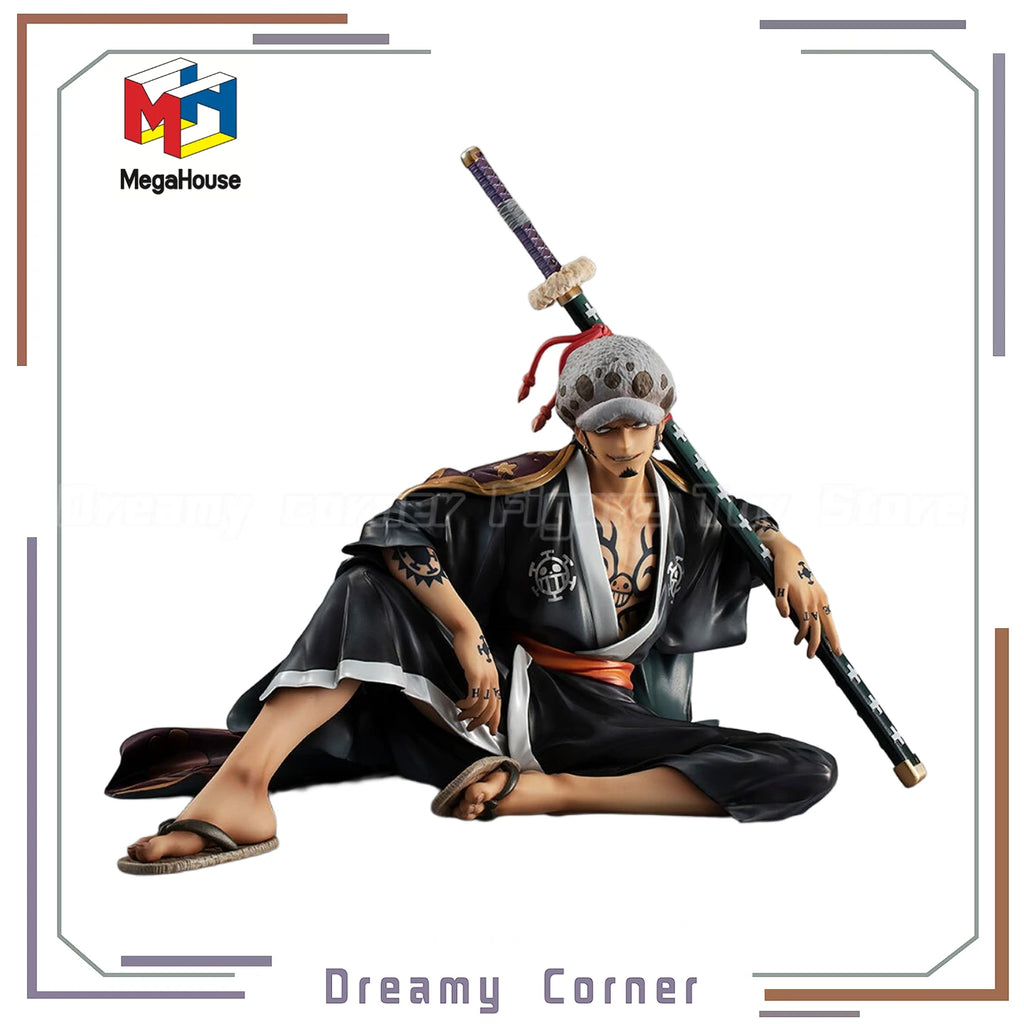 【In Stock】MegaHouse POP Warriors Alliance ONE PIECE TRAFALGAR.LAW Anime Figures