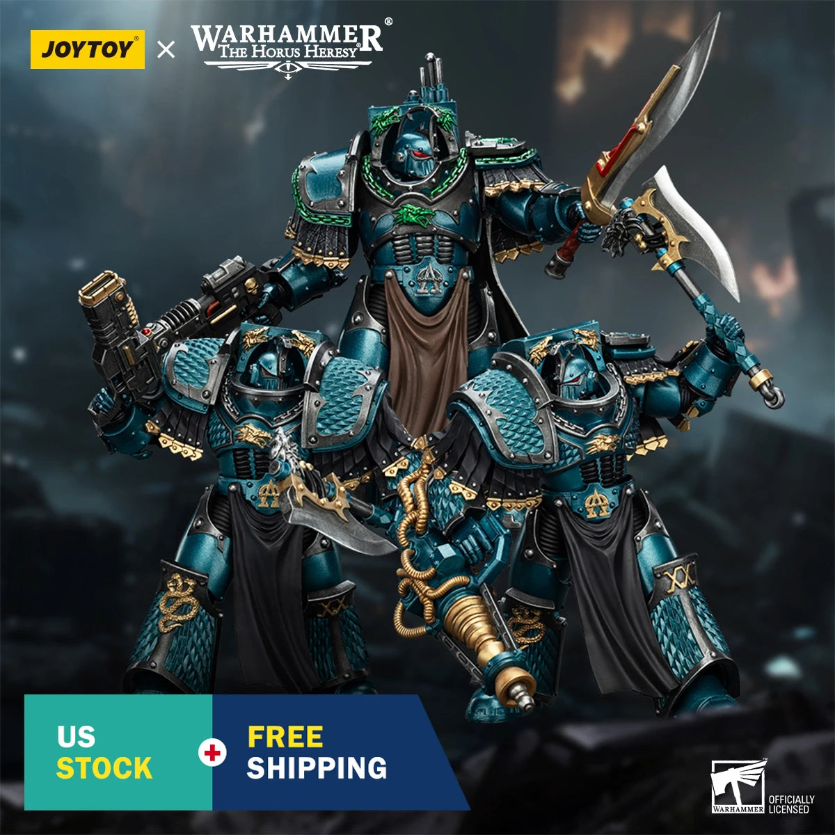 HiPlay JOYTOY Warhammer The Horus Heresy Alpha Legion Praetor JT01260 JT01277 JT01284 1/18 Action Figures
