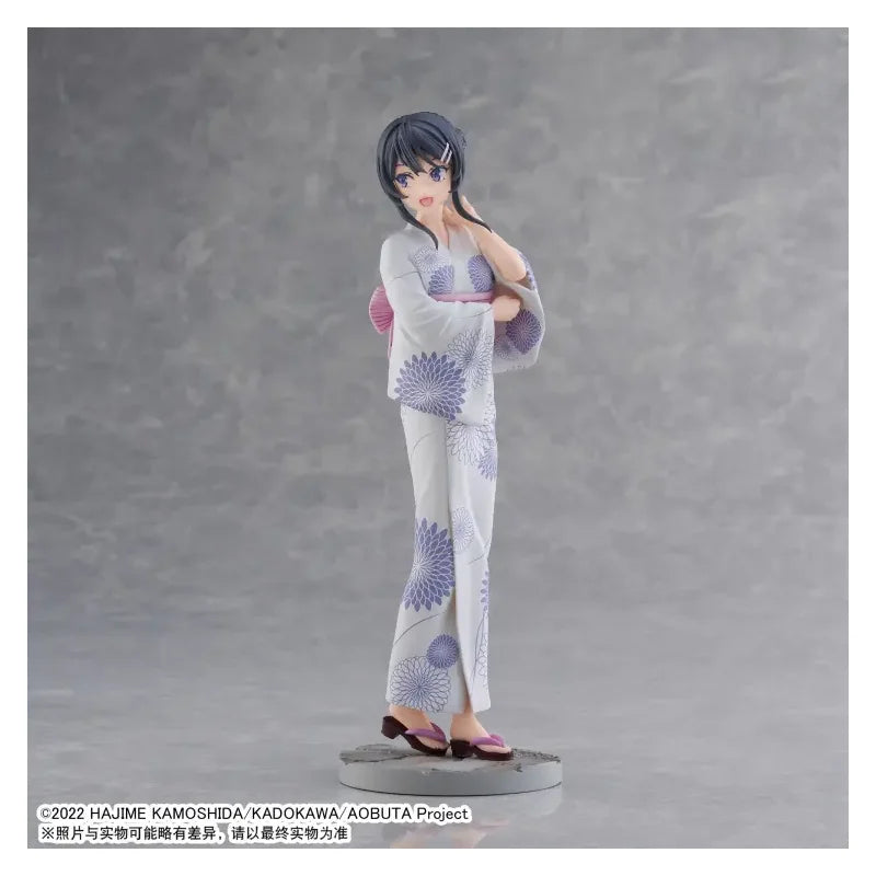 Original Luminasta Series Anime Figures Character Mai Sakurajima Yukata Ver.Action Figures Ornaments Model Hobbies Collectible