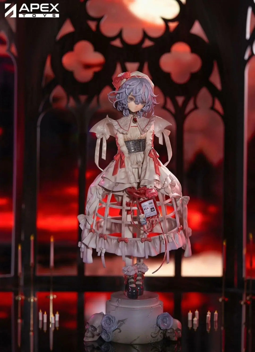 In Stock APEX Touhou Project Night Car Original Art Remilia Scarlet 1/7 Poseable Figure Model Collectible Gift