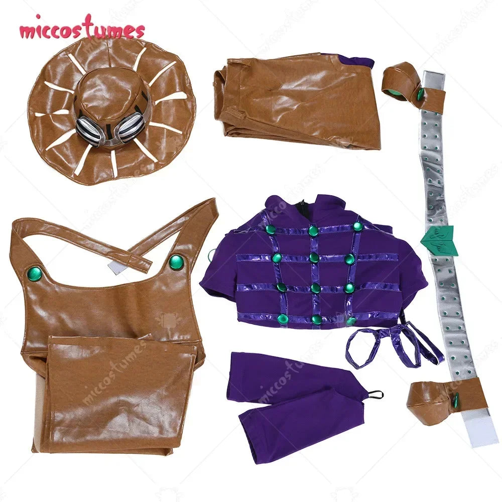 Miccostumes 24Hours Shipping Cosplay Costume Full Set with Hat and Cloak for Halloween Cosplay Costume