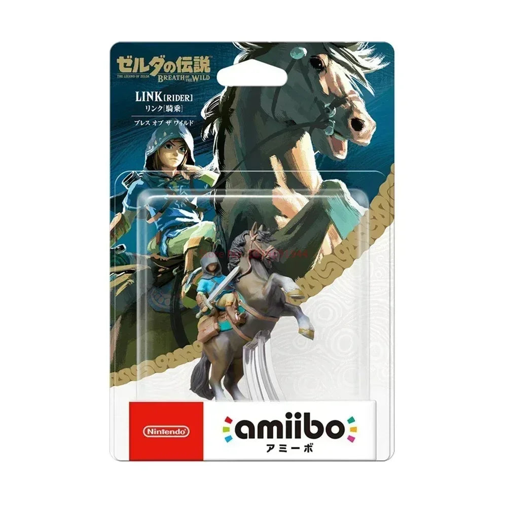 Genuine Amiibo Tears Of The Kingdom Twilight Princess Amiibo Link Ganon Figure Nfc Anime Figures Statue Christmas Gifts Toy