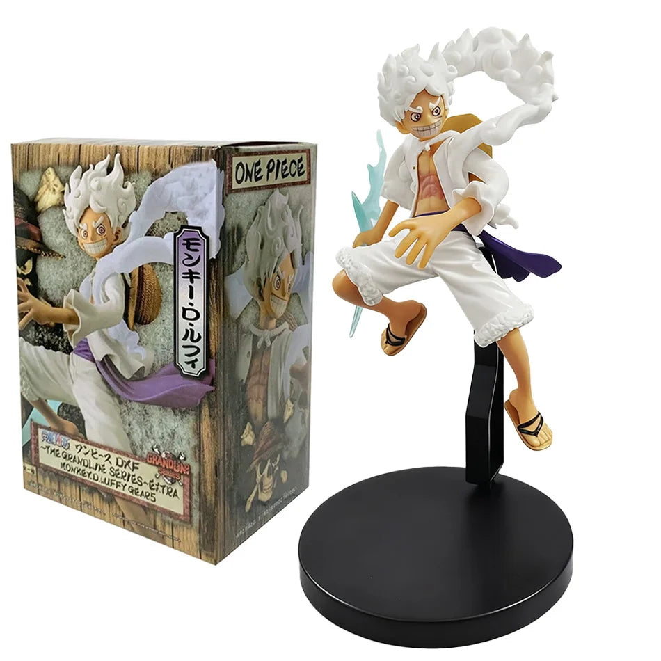 In Stock 18cm Anime Toy ONE PIECE Figure Nika Monkey D Luffy Action Figures Dolls Pvc Model Collectible Statue Toy ChristmasGift