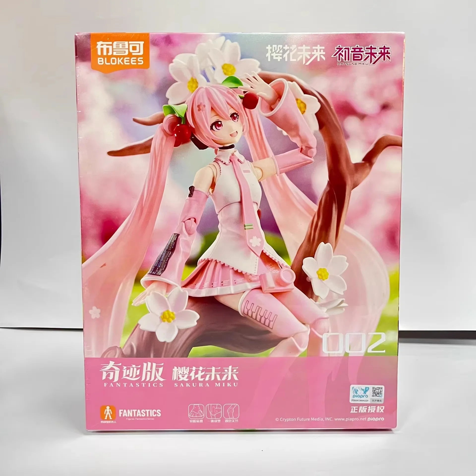 In Stock FANTASTICS HATSUNE MIKU WITH YOU 2025 SERENDIPITYEDITION Q Ver. VIVID ECHOES Sakura Assembling Movability Mooel Toys
