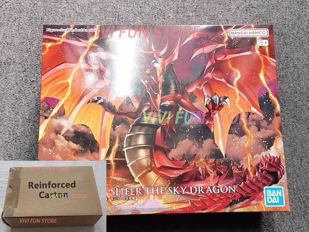 In Stock Original BANDAI FRS EGYPTIAN GOD SLIFER THE SKY DRAGON The Winged Dragon of Ra Assemble Model Toy FIGURE-RISE Yu-Gi-Oh!