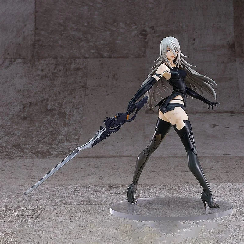 BANDAI Authentic NieR:Automata Ver11a-YoRHa Type A No 2-Pop Up Parade Anime Cartoon Collection Series Model Cartoon Character