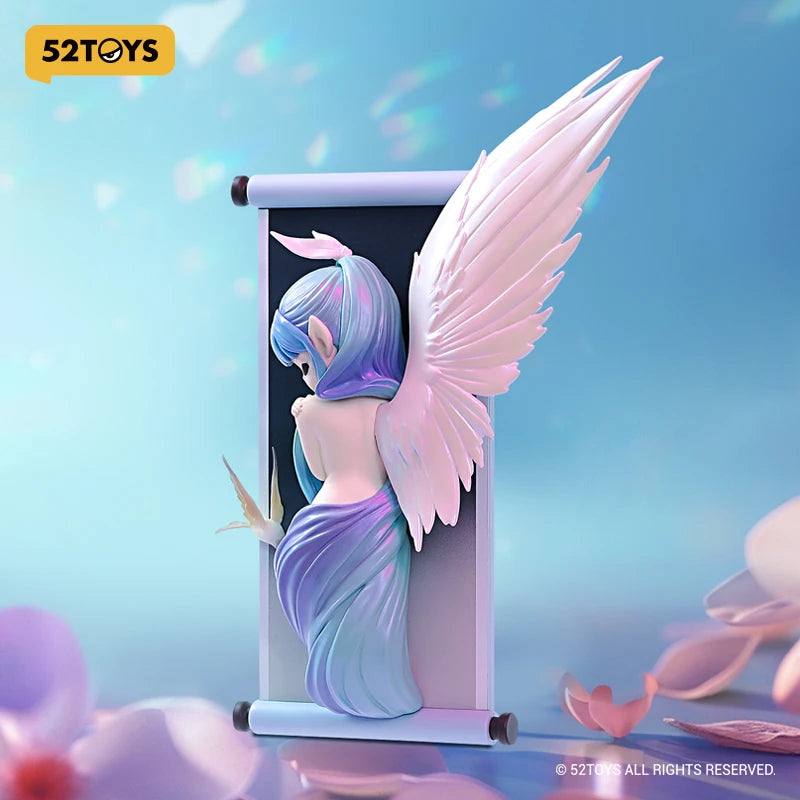 52TOYS Sleep Limited Edition- The Winged Elf, Cute Figures, Collectible Toy Desktop Decoration, Height: about 17cm/6.6inch