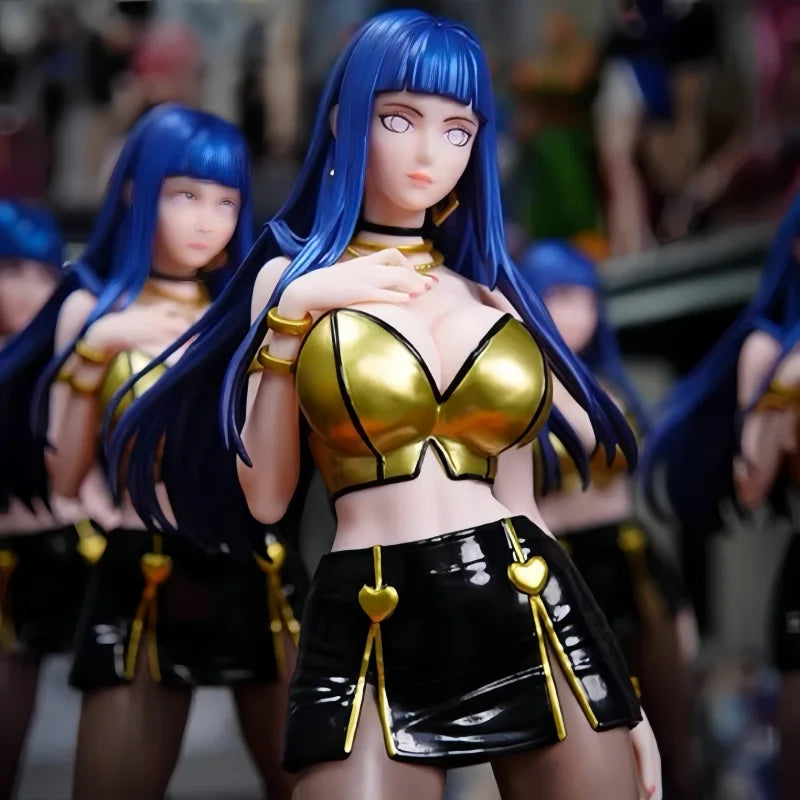In Stock Hinata Hyuga Adult Figure Anime Character Collectible Model Trendy Toy Desktop Ornament Decoration Boy Birthday Gift