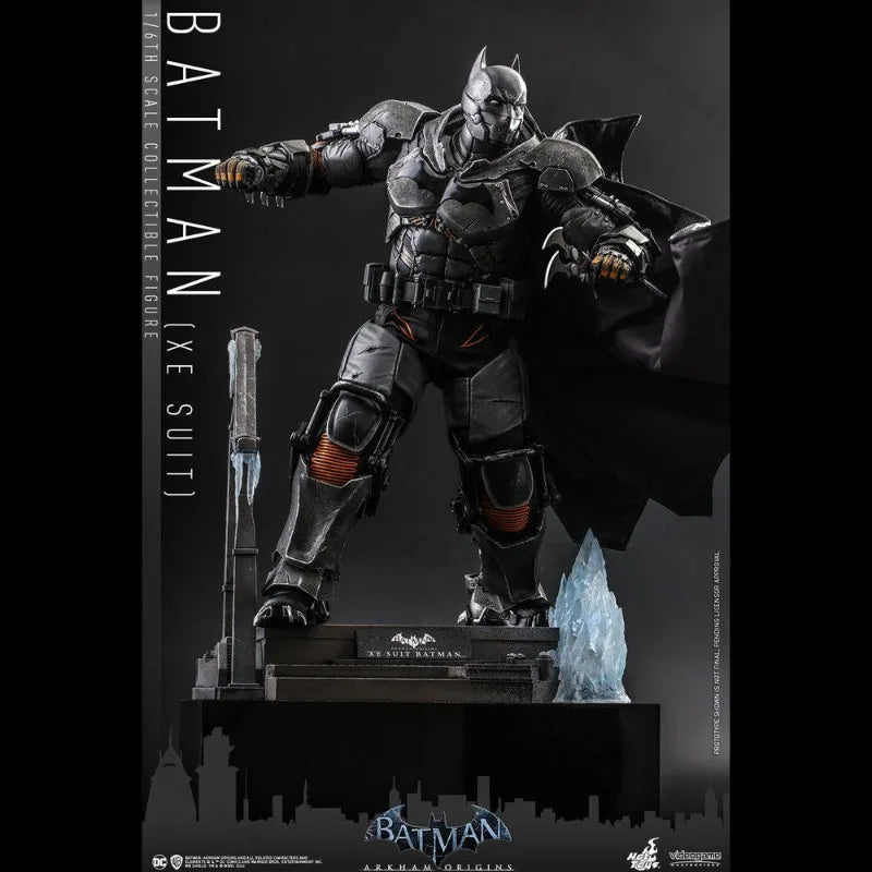 24 Hours Shipping HOTTOYS HT VGM52 1/6 Batman Arkham Origins Thermal Armor Batman Soldier Movable Model Gift Collection