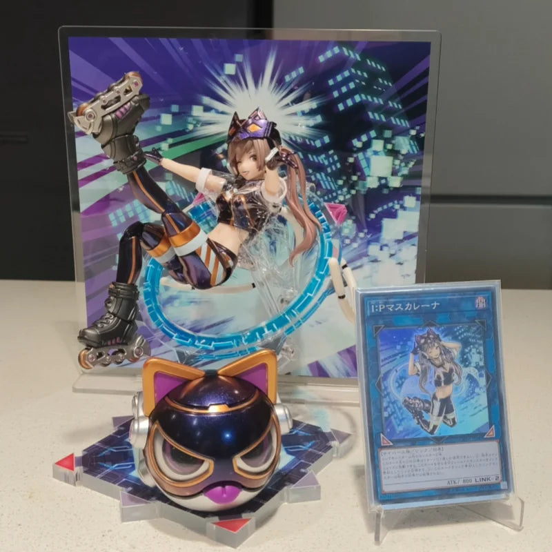 new Snail Shell Genuine Amiami Duel Monsters I: P Disguise Ball Lena Ver.1 Anime Action Figure Model Toys Ornaments