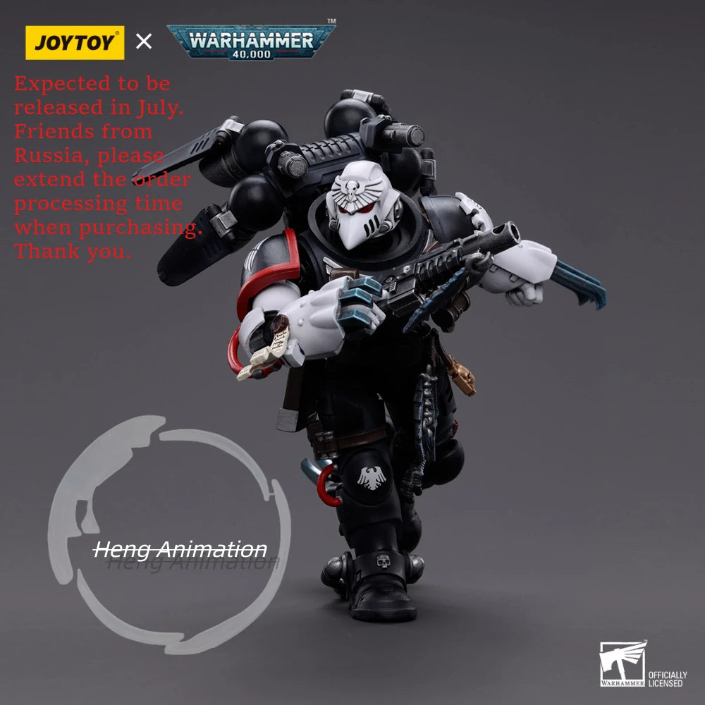 JOYTOY Dark Source Warhammer 40K 1/18 Raven Guard Chapter Master action figure model collectible