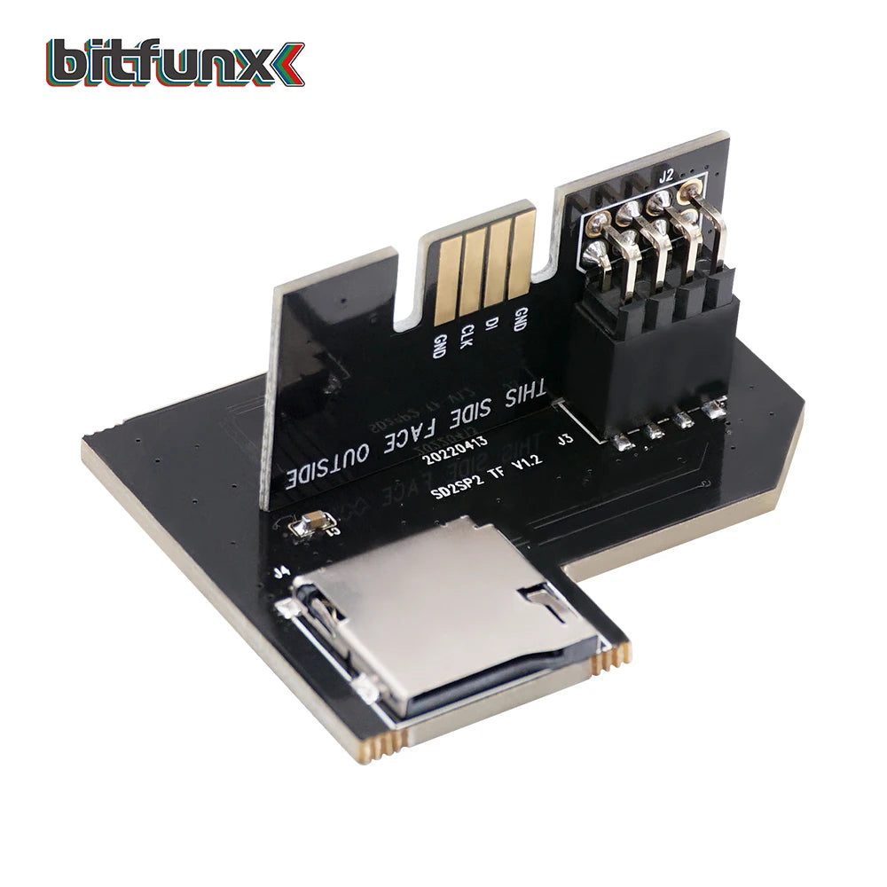 Bitfunx V1.3 SD2SP2 Pro SD Card Adapter Load SDL Micro SD Card TF Card Reader for Nintendo Gamecube NGC NTSC Serial Port 2