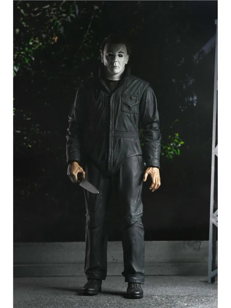 NECA 60655 Toys Halloween Resurrection Action Figure Ultimate Michael Myers 18cm Collection Original Model Doll Decoration Gift
