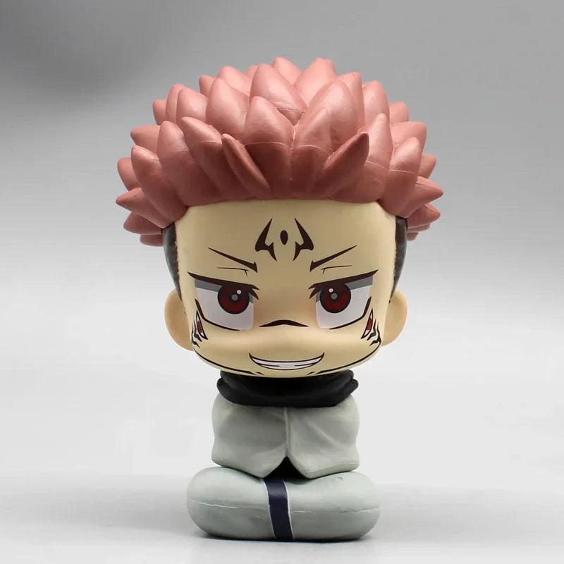 Anime Nanami Kento Ryomen Sukuna Itadori Yuji Action Figures Q Version Jujutsu Kaisen Figurine 10cm PVC Collection Model Toys