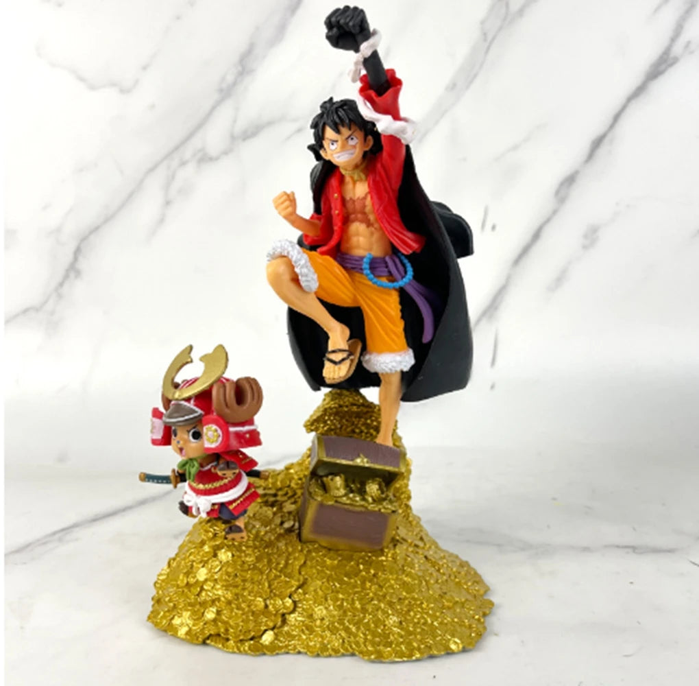 Anime Monkey D. Luffy Figuarts ZERO One Piece WT100 Hundert Szenen der Großen Nami-Piraten von Eiichiro Oda Modellspielzeugpuppe