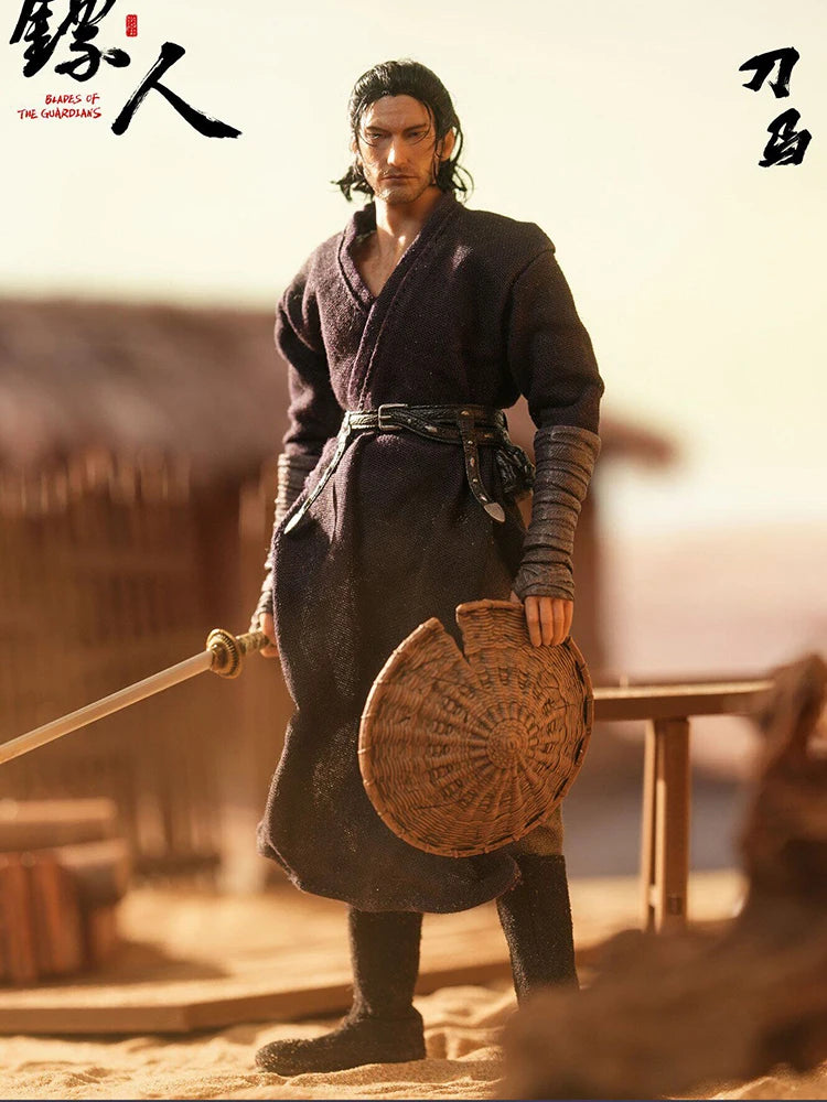 NOTTAA Rooted Hair Version 1/12 Coth Movable Body Action Figure Guardians of the Blade Mysterious Sword Master 6" Soldier Model