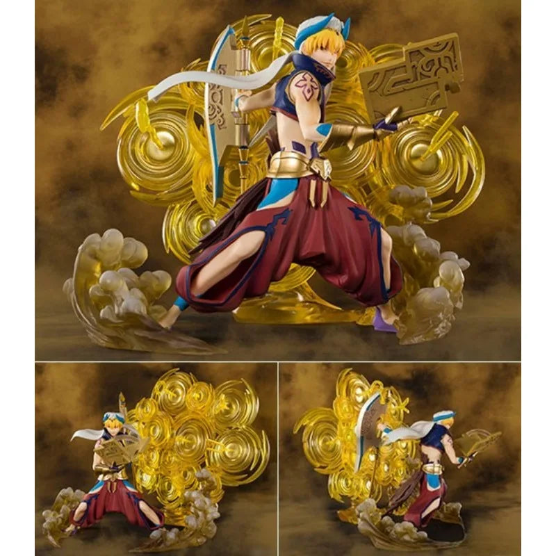 BANDAI FATE FZ Gilgamesh 100% Original genuine PVC Action Anime Figure Model Toys Figure Collection Doll Gift