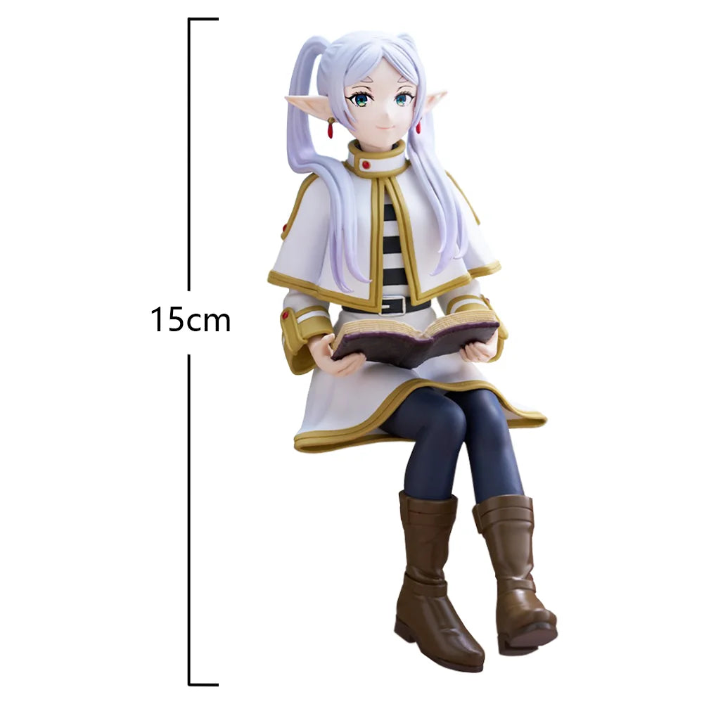 15cm Frieren:  Anime Figure Himmel Standing bouquet Action Figure Luminasta Frieren Figurine Collection Model Kids Gift 2pcs
