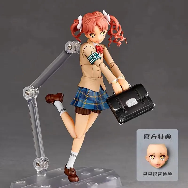 Kaiyodo Shokuhou Misaki Misaka Mikoto Shirai Kuroko Model Toys Revoltech AMAZING YAMAGUCHI To Aru Kagaku no Railgun In Stock
