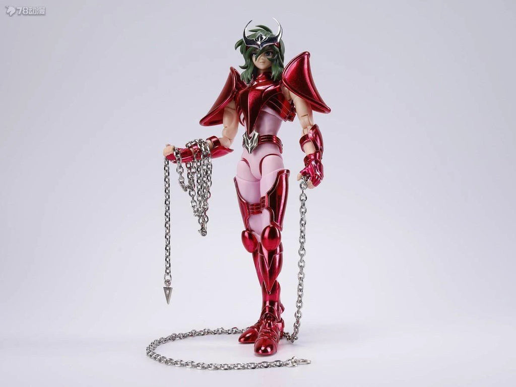 In Stock Original Buyi Myth EX Animation Model Andromeda Shun Action Figure Final Bronze Cloth Figure Model Collection Toy Gift