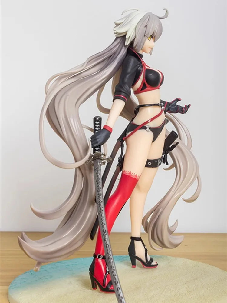 25 см Fate/Grand Order Jeanne d'Arc Alter 1/7 Berserker GSC Япония Аниме PVC екшън фигурка играчка игра колекционерски модел кукла