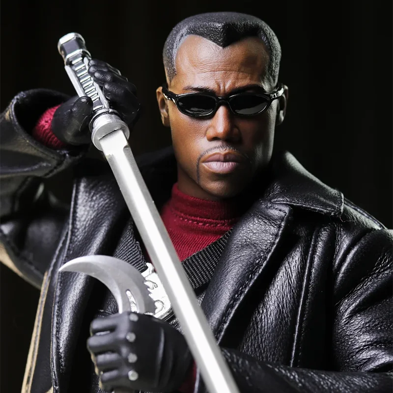 Soosootoys 1/6 Scale 12 Blade Vampire Hunter Wesley Snipes Sst-060 Full Set Collectible Action Figure Movie Model Toy
