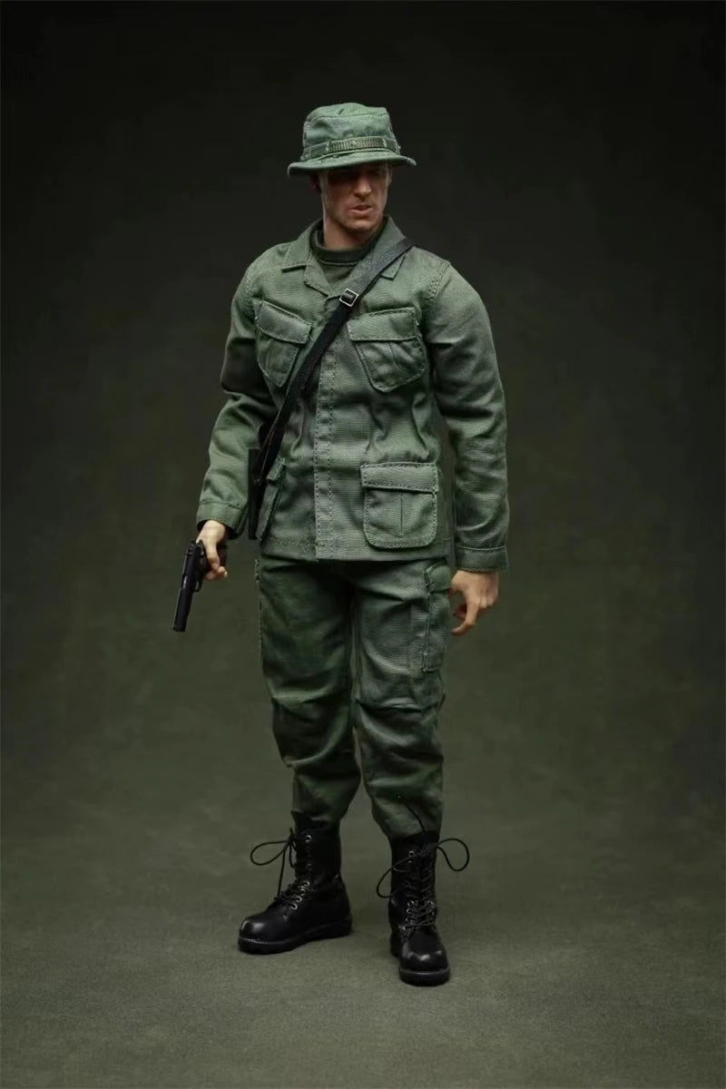 【MT】Original WHOHO TOYS Vietnam War Male Soldier 1/6 Action Doll Model Toy Gift