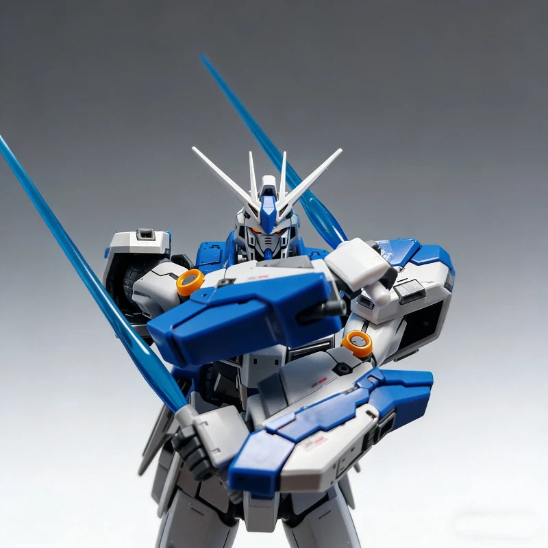 1/144 RG Hi-V Amuro RX-93-V2 Mecha Model Kit Action Figure Assembly Toy With Water Slide Decal Desktop Ornament Collectible Gift