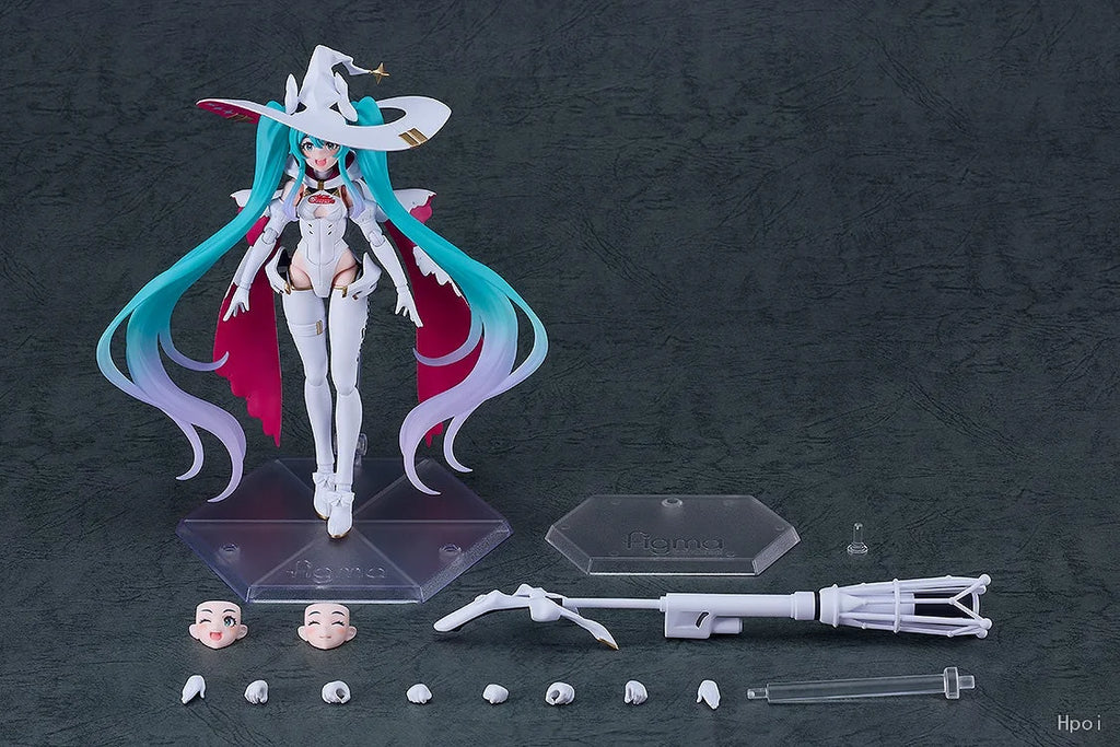 【In stock】Original GSR GSC Figma #SP-171 Hatsune Miku Racing Future VER Figure Ornaments Gifts