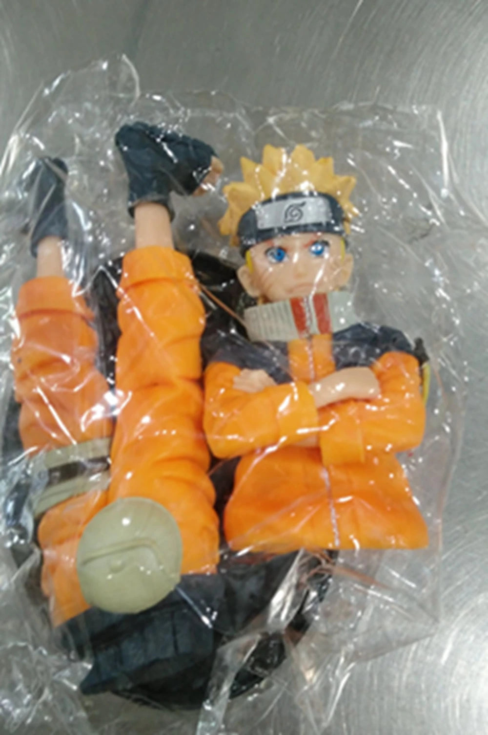 25 cm große Anime-Figur Naruto Shippuuden Uzumaki Naruto Grandista Shinobi Relations Nero mit austauschbarem Gesicht, Spielzeug-Actionfigur