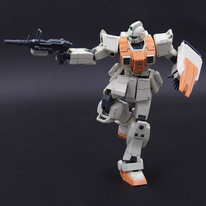 HG 1/144 KK Model RGM-79G GM Ground Type Robot Assembly Model Kit Action Figure Collectible Plastic Model Toys Gifts for Fans