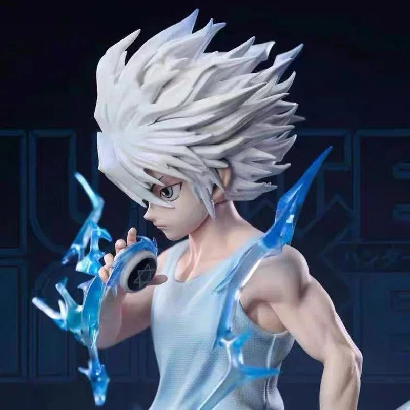Hunter×Hunter Anime Figures Killua Zoldyck Figure Manga Action Figure PvVC Action Figure Model Statue Collection Decoration Toys