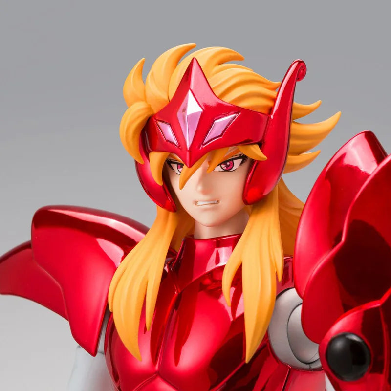 Bandai Saint Seiya Figure Cloth Myth Action Doll Ex Shako Seiya Red Cloth Miimei Anime Toy Collectible Display Genuine In-Stock