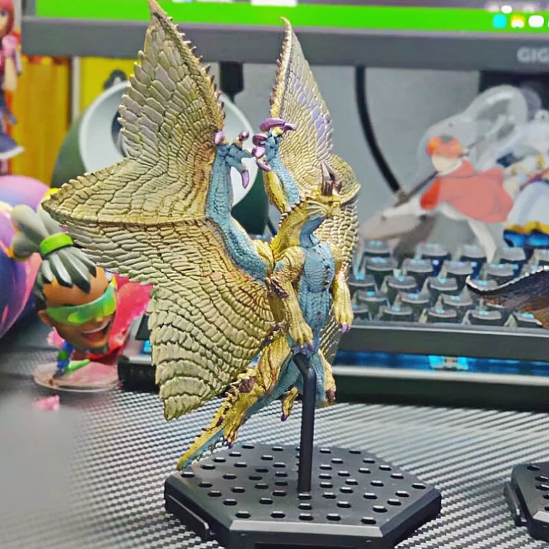Monster World Anime Action Figure Hunter Plus All Dragon Rathalos Nergigante Nargacuga Zinogre Kushala Figure Model Toy Gifts