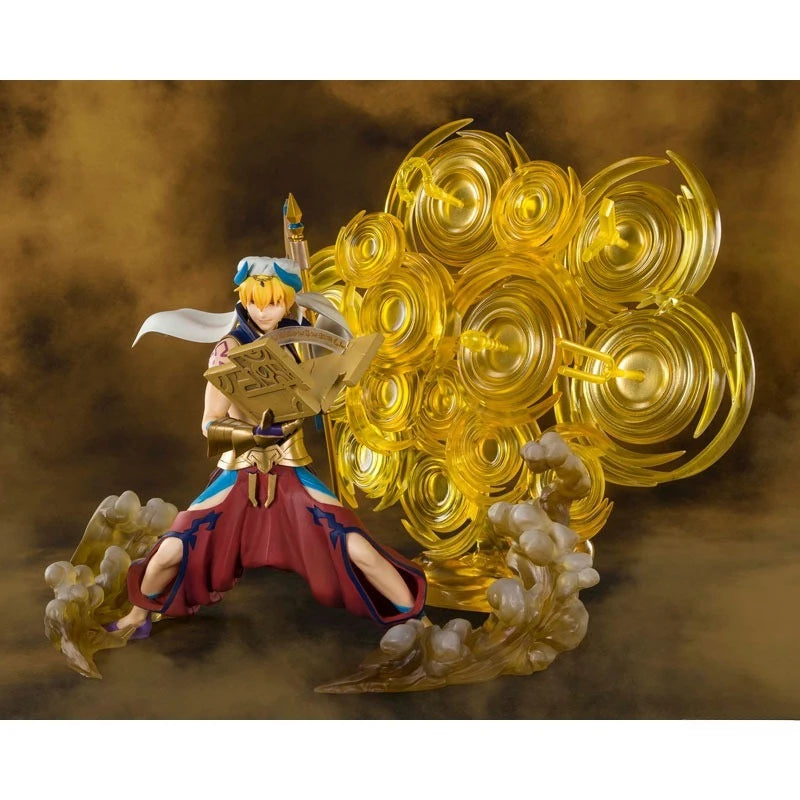 BANDAI FATE FZ Gilgamesh 100% Original genuine PVC Action Anime Figure Model Toys Figure Collection Doll Gift
