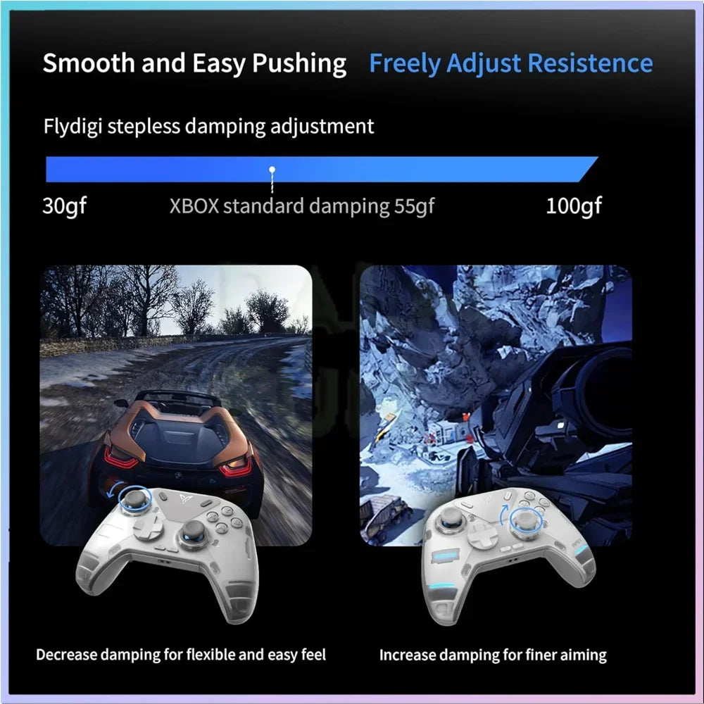 Flydigi APEX 4 Wireless Gaming Controller Precision Control Immersive Vibration Gamepad for PC Suporte Switch Mobile TV Box