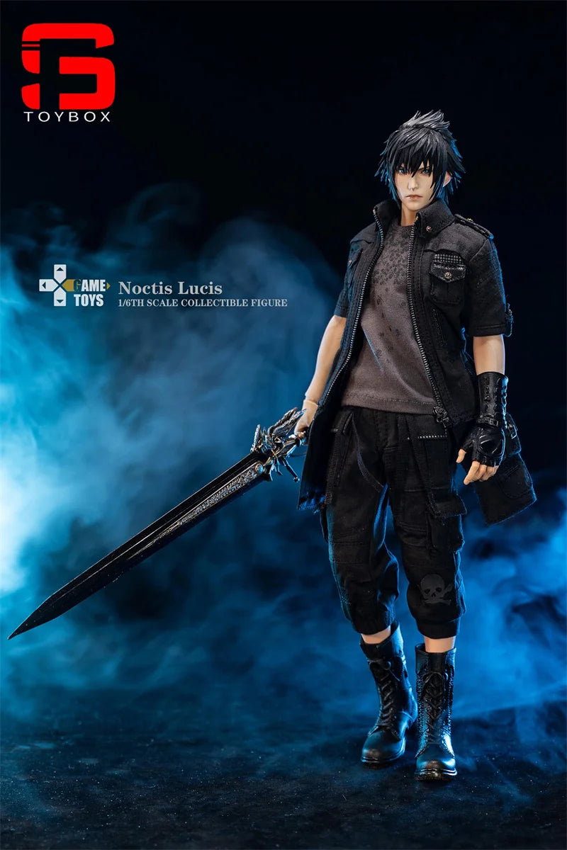 In Stock GAMETOYS GT-010 1/6 Noctis Lucis Action Figure 30cm Game Soldier Figurine Model Collectible Toy
