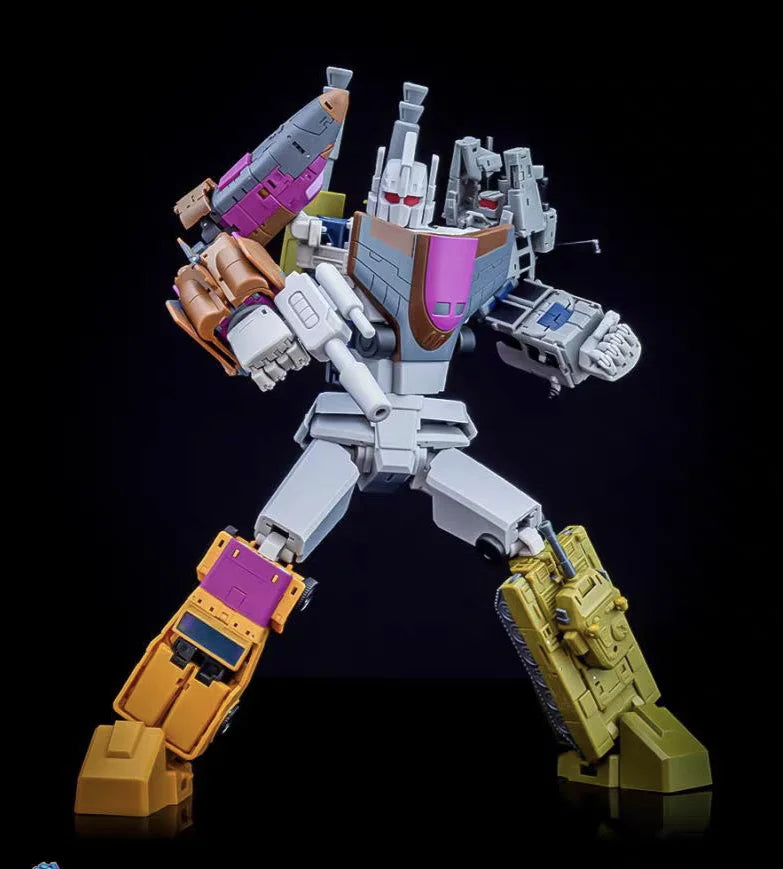 In Stock Magic Square G1 Bruticus Onslaught Brawl Blast Off Swindle Vortex Movable Model Toys MS-TOYS MS-B51-55 5 in 1