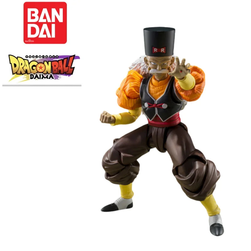 100% Genuine In Stock Original Bandai Dragon Ball S.h.figuarts Dr Gero Figurine Original Box Anime Merchandise Model Ornaments