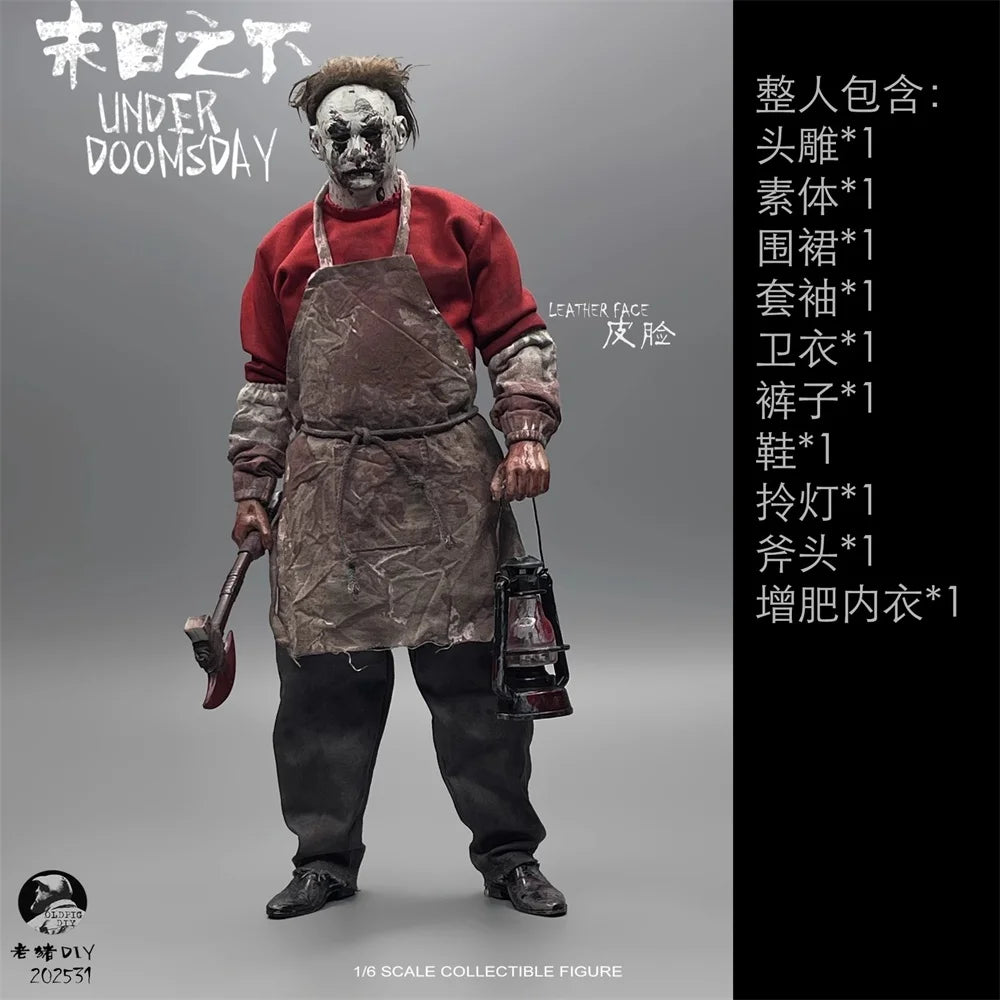 1/6th In Stock 3ATOYS Residents Walking Dead Zombie Survivor Face Version 3.0 Full Set Moveable Action Figure Gift For Fans