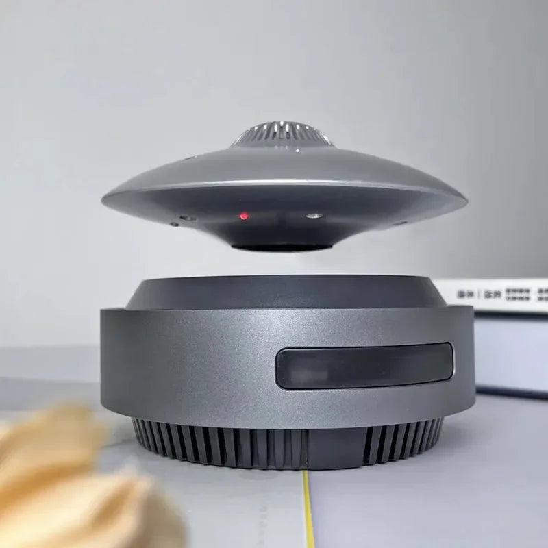 Magnetisch schwebender Subwoofer, Bluetooth-Lautsprecher, schwebendes UFO-Audio, automatischer Lift, schwebende HiFi-Stereo-Soundbox, kreatives Geschenk