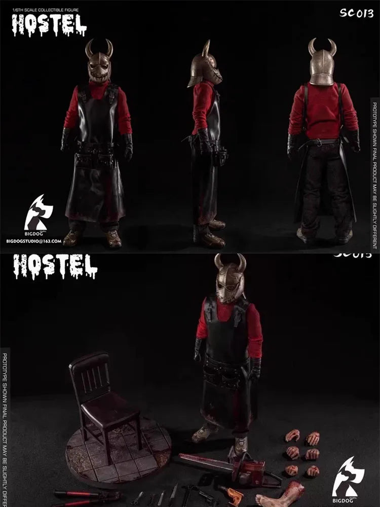 BIGDOG STUDIO SC022 1/6 Scale The Evil Within Man Cloth Action Figure SC013 Hostel 12" Full Set Soldier Model Toys Collection