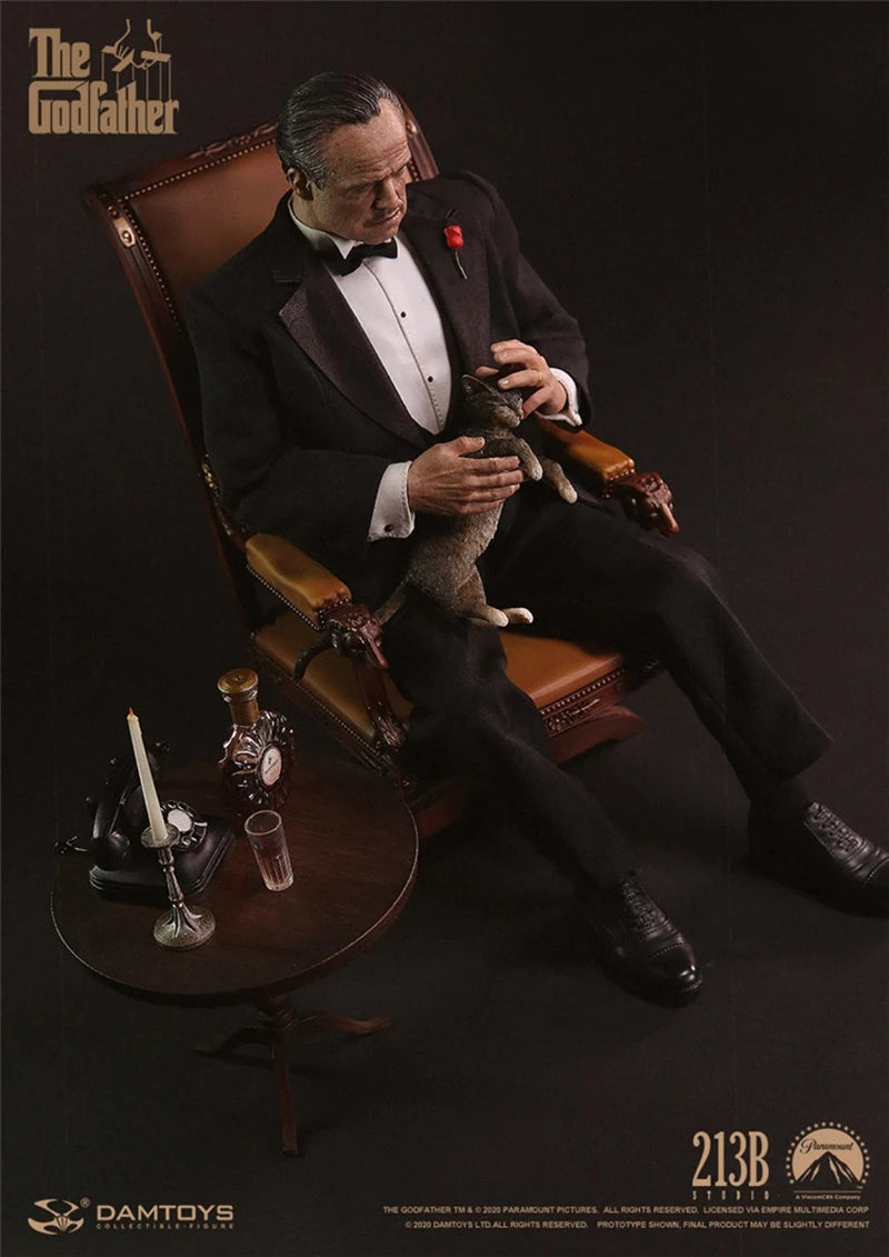 Limited Stock Dms032/Dms033 1/6 Godfather Vito Corleone Gentleman  Action Figure Family Decor 12'' Full Set Male Soldier
