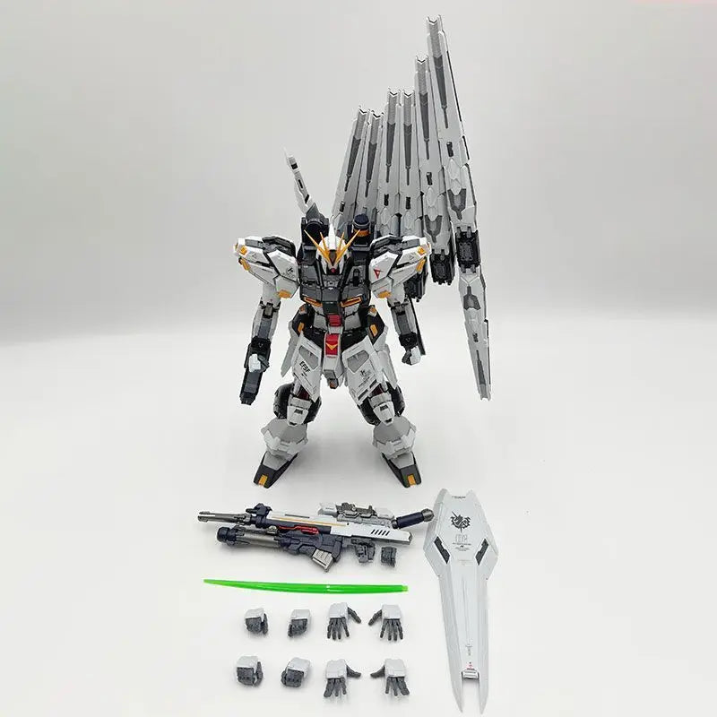【IN STOCK】 V-TIGER 1/100 VT02 NU Soldier Assembly Model Toys RX-93-v2 YUJIAOLAND V Mecha GK Pre-coating Alloy Skeleton Model