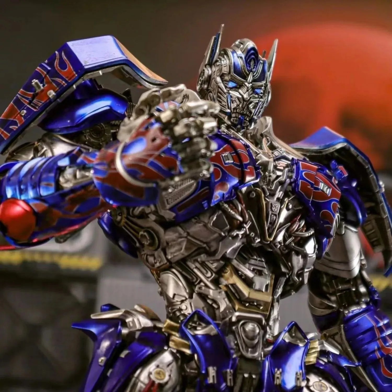 【In Stock】 MF-004 MF004, Knight OP Commander DLX  Desktop Decoration Ornaments Alloy Edition Model Mobile Robot Collection Model