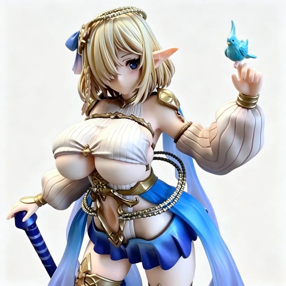   1/6 Scale 5th Villager Priscilla Female Character Model Kit PVC Garage Kit Collectible Complete Figure